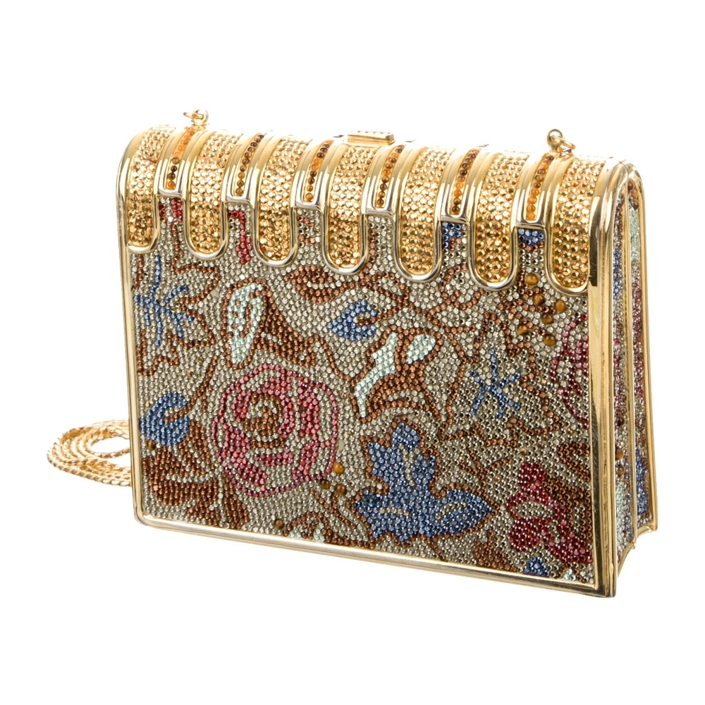 Judith Leiber crystal minaudiere